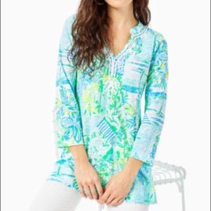 Lilly Pulitzer Kaia Knit Tunic Top